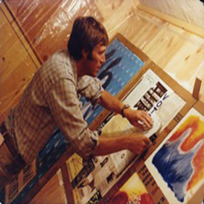 Norman deVall contributing his artwork