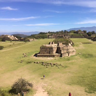 Monte Alban looking North