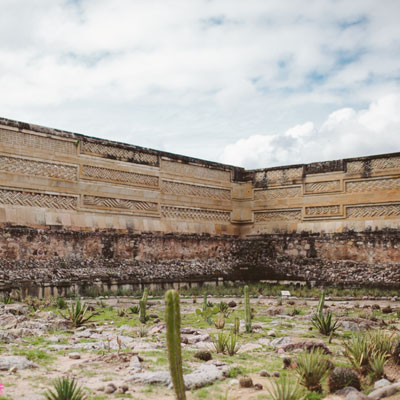 Mitla Ruins near city of Oaxaca