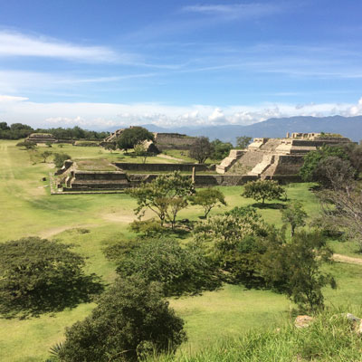 Monte Alban looking South