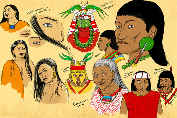 Zapotec-Characters