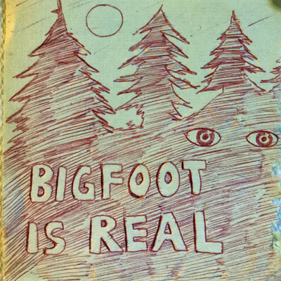 Big Foot Christmas, artist unknown