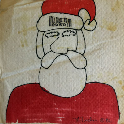 Grumpy Santa by Mike Fisher