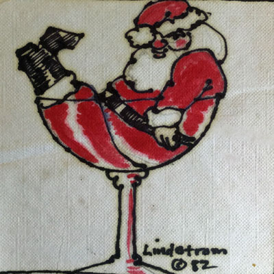 Santa Cocktail, Sandra Lindstrom