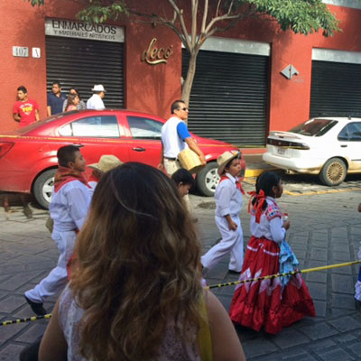 Children's Independence Parade, Oaxaca, 2015