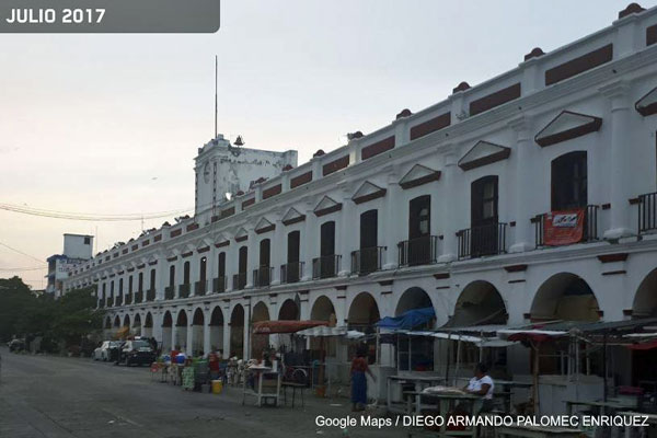 Government Palace Before Earthquake, Juchitan, Oaxaca