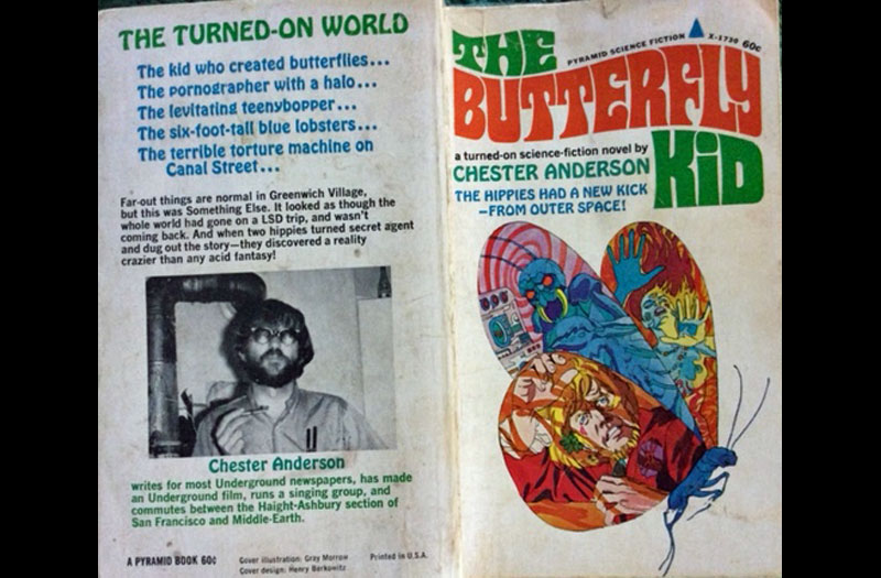 Chester Anderson – The Butterfly Kid – Mendocino – The Sea Gull – The “Sixties”