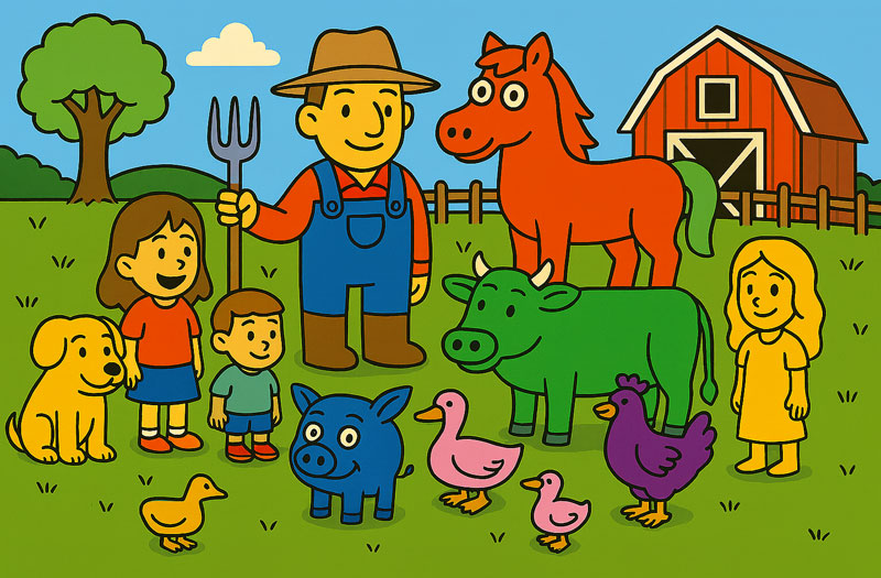 Children’s Story: The Day Of Choose Your Own Color