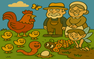 Children’s Story: Oscar The Worm To The Rescue