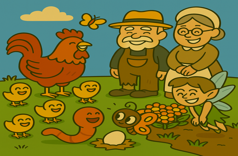Children’s Story: Oscar The Worm To The Rescue